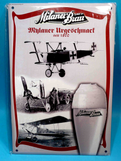 pivovar Milaner Bräu 20 x 30 cm