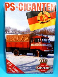 Feuerwehr  20 x 30 cm 