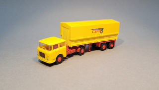 * Škoda 706 + návěs žlutý ČSAD - 1:87