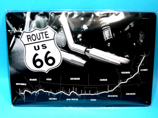 Route 66 20 x 30 cm