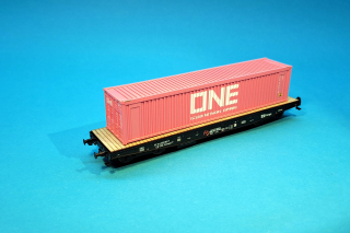1:87 - vagon Pao/Smmps se 40" kontejnerem ČD Cargo - ONE