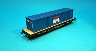 1:87 - vagon Pao/Smmps se 40" kontejnerem ČD Cargo - APL