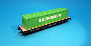 1:87 - vagon Pao/Smmps se 40" kontejnerem ČD Cargo - EVERGREEN