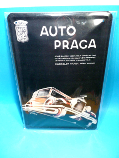 3D auto PRAGA - 20 x 30 cm