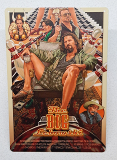 BIG Lebowski - plechová cedule 20 x 30 cm