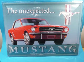 3D FORD Mustang 40 x 30 cm 