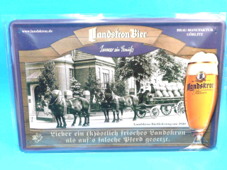 3D Landskron Bier 20 x 30 cm