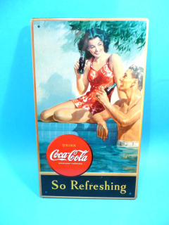 Coca Cola 25 x 14 cm