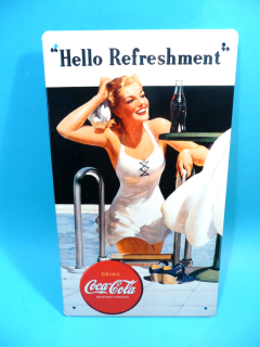 Coca Cola 25 x 14 cm