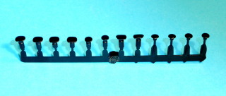 2x nárazník stromeček MIX sada - 12 ks