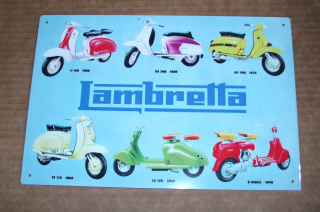 Lambretta - 20 x 30 cm