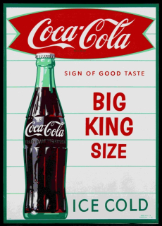 Coca Cola - Big King Size 40 x 30 cm