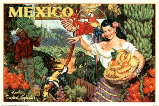 MEXICO 40 x 30 cm
